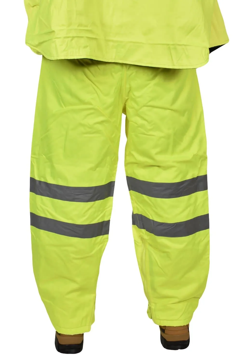 Hi Viz Yellow Padded Trousers - XL/2XL