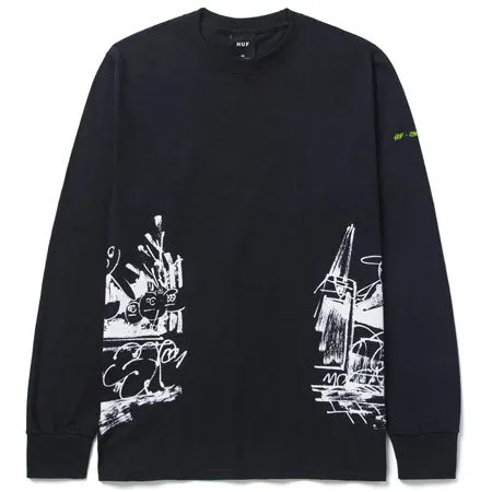 HUF James Jarvis Long Sleeve T Shirt