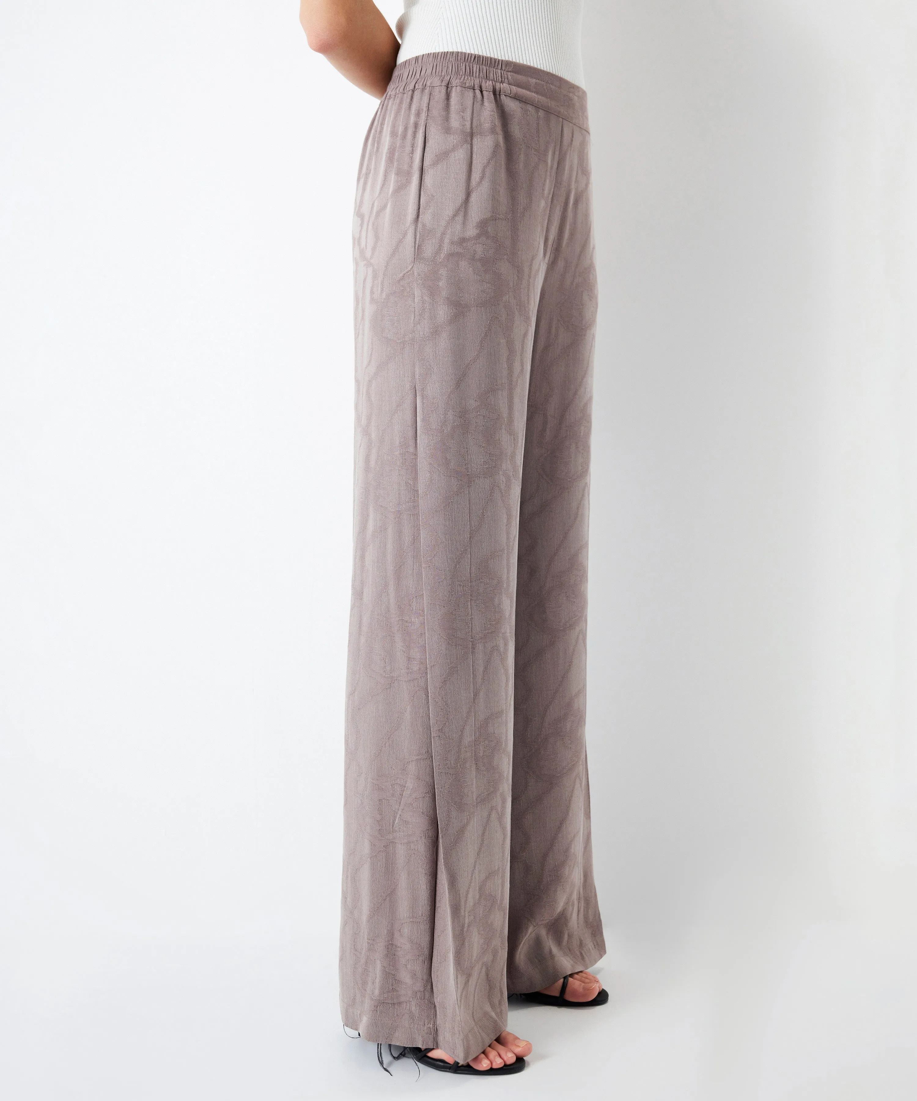 Ipekyol Jacquard Trousers Mink