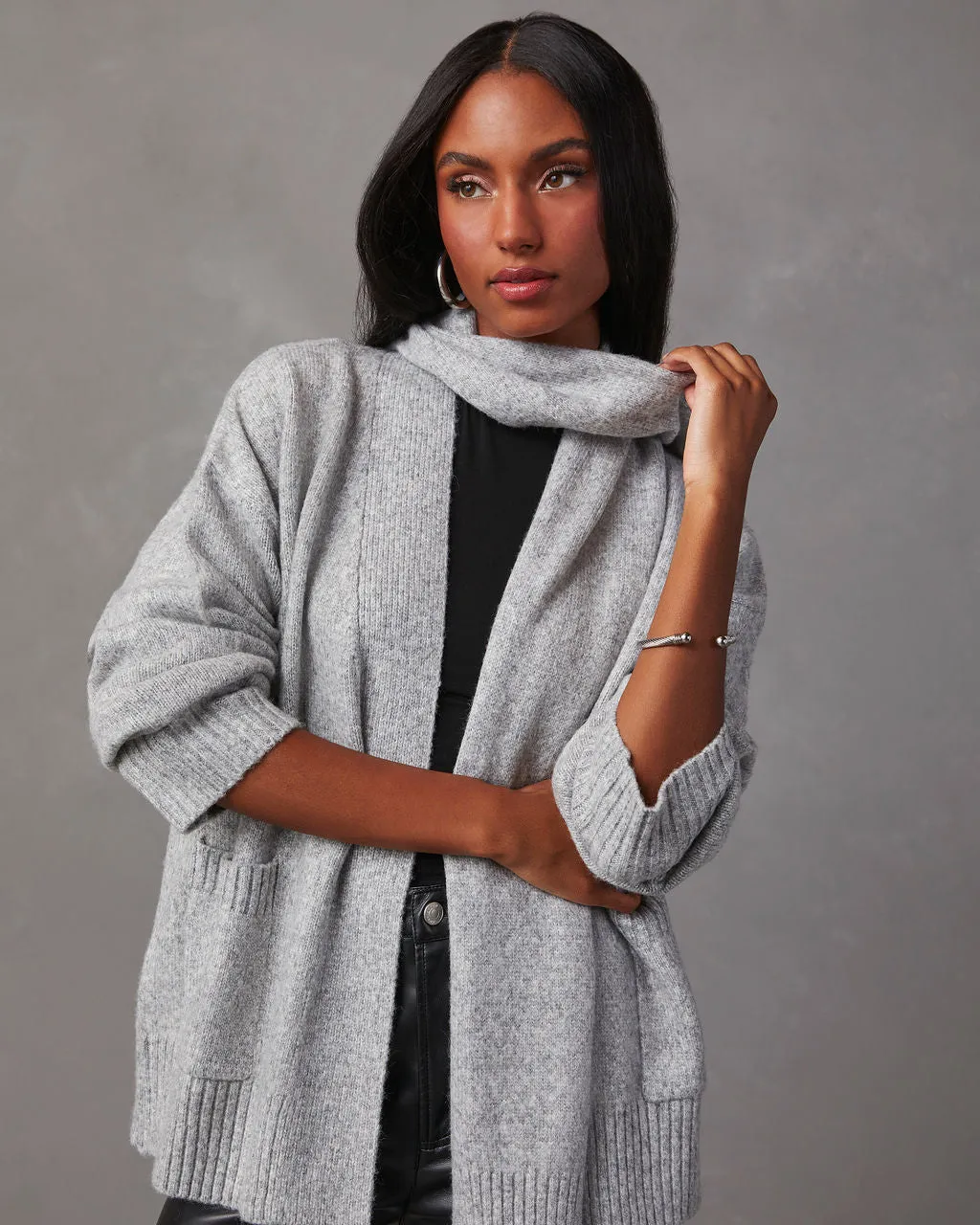 Jarvais Scarf Cardigan