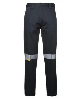 JB'S Mercerised Work Trouser with 3M Tape 6MDNT