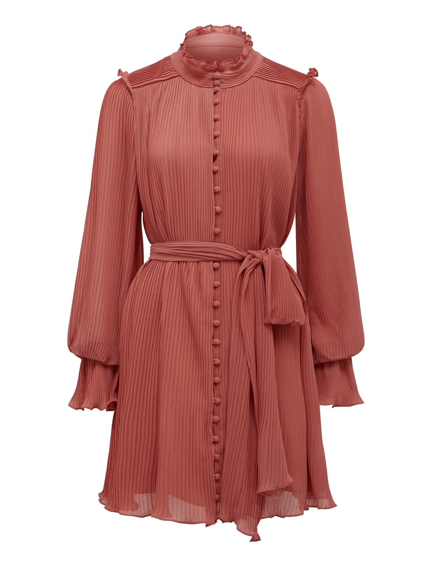 Kaya Pleated Mini Dress