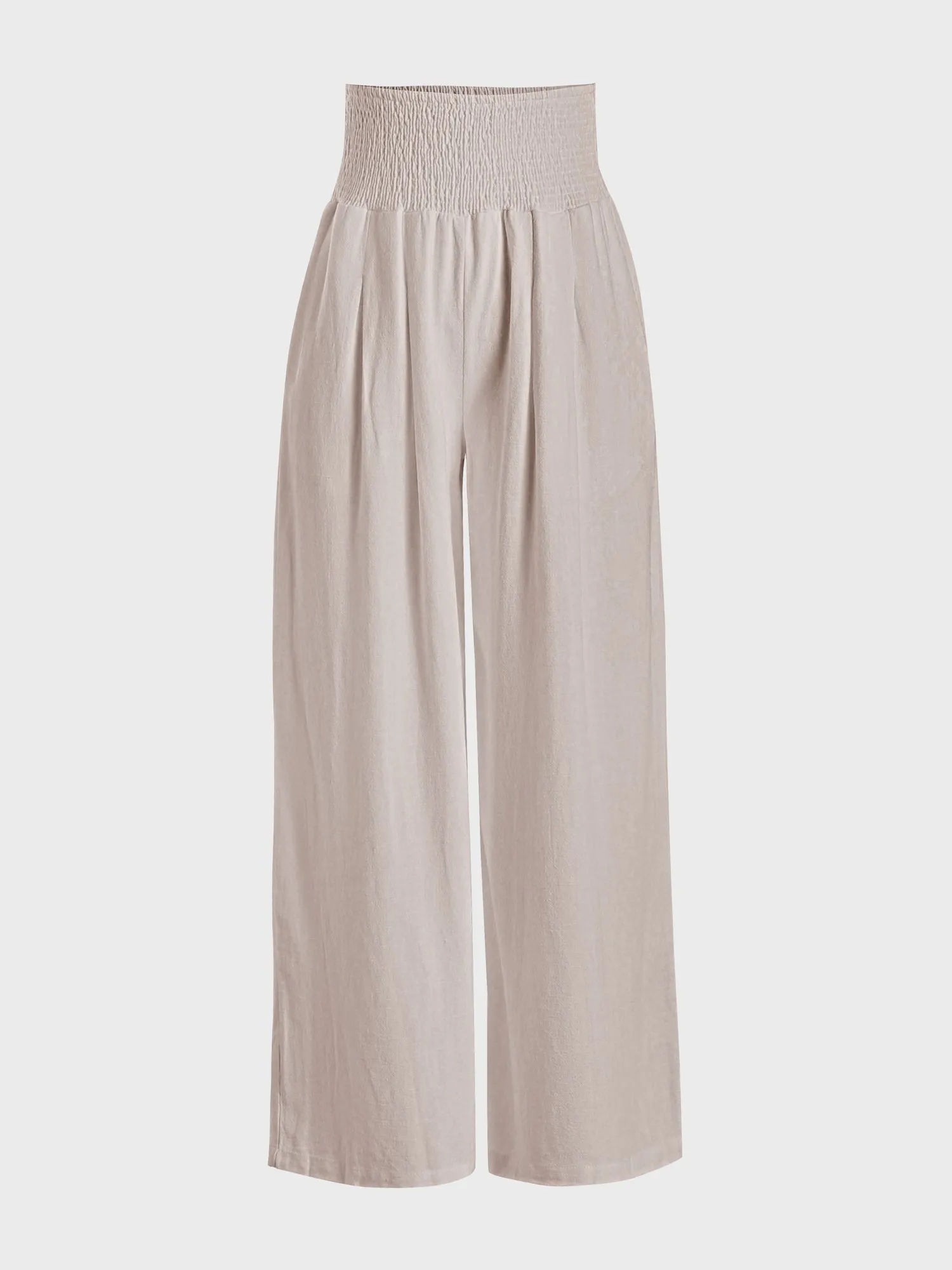 Laid-Back Linen Palazzo Pants