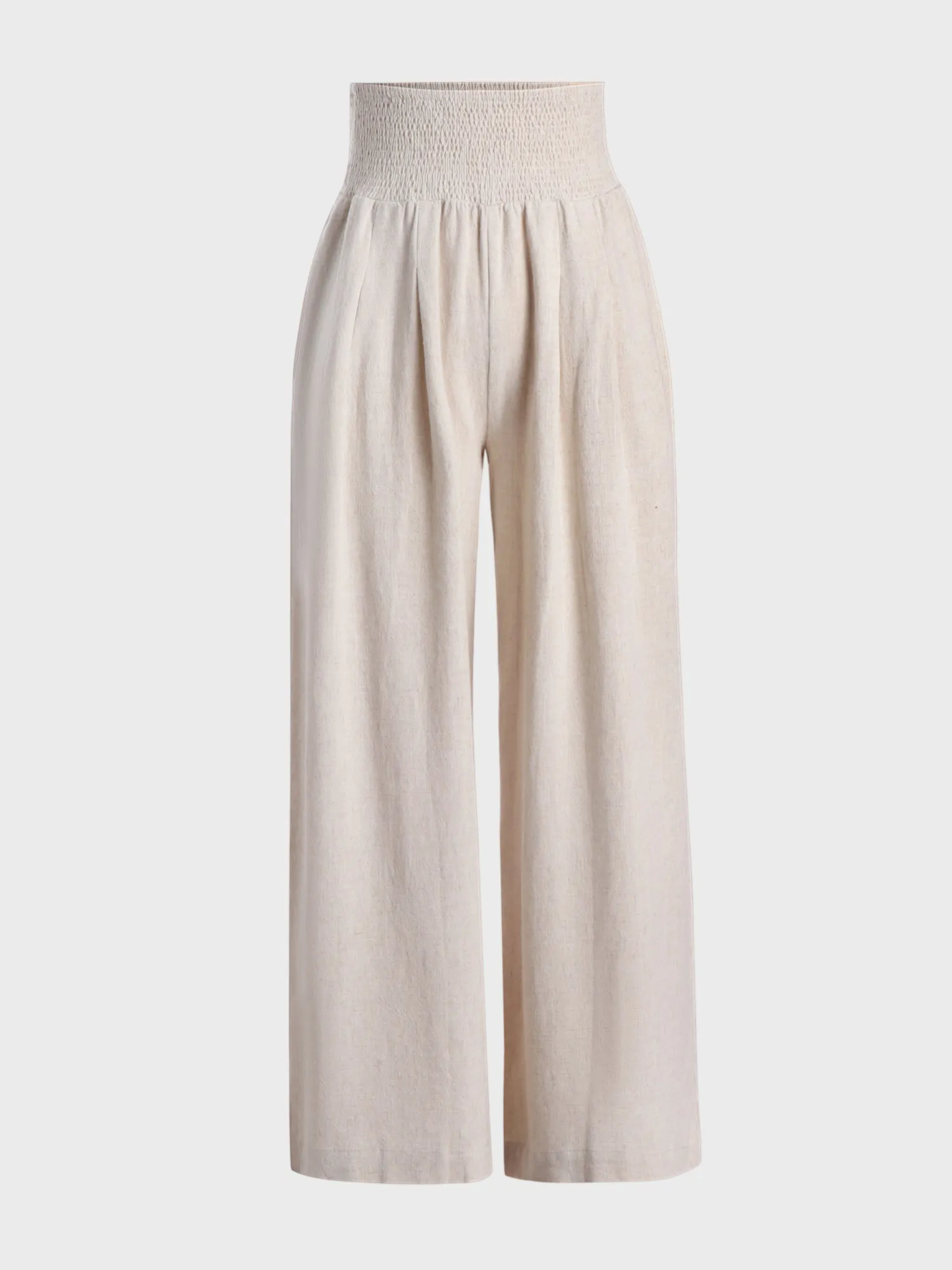 Laid-Back Linen Palazzo Pants