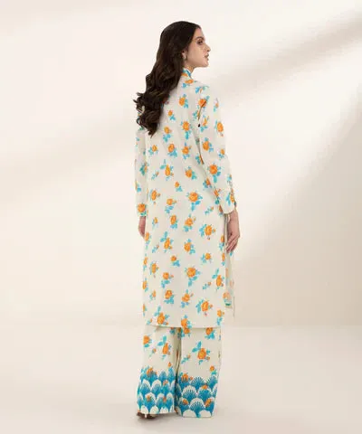 Lawn '24 - 2 Piece - Embroidered Lawn Suit 0U2Tedy24V13