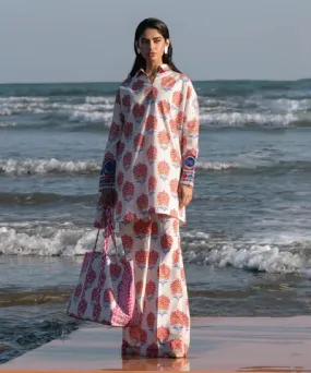 Lawn '24 - 2 Piece - Embroidered Lawn Suit 0U2Tedy24V14