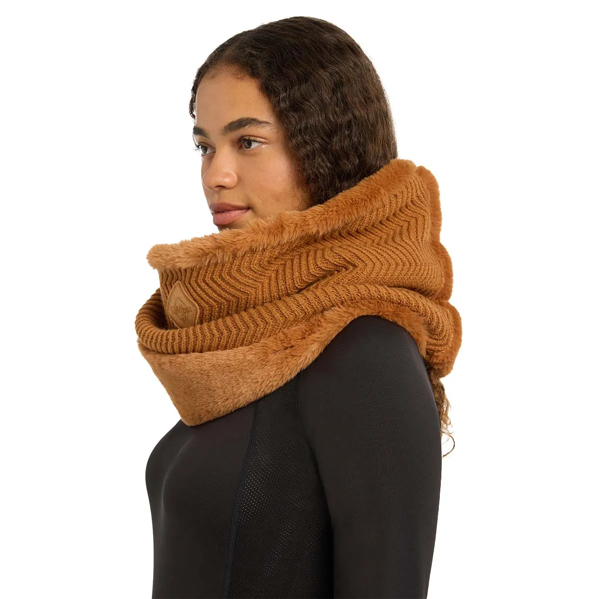 LeMieux Lila Snood Knit Fur Ladies Scarf