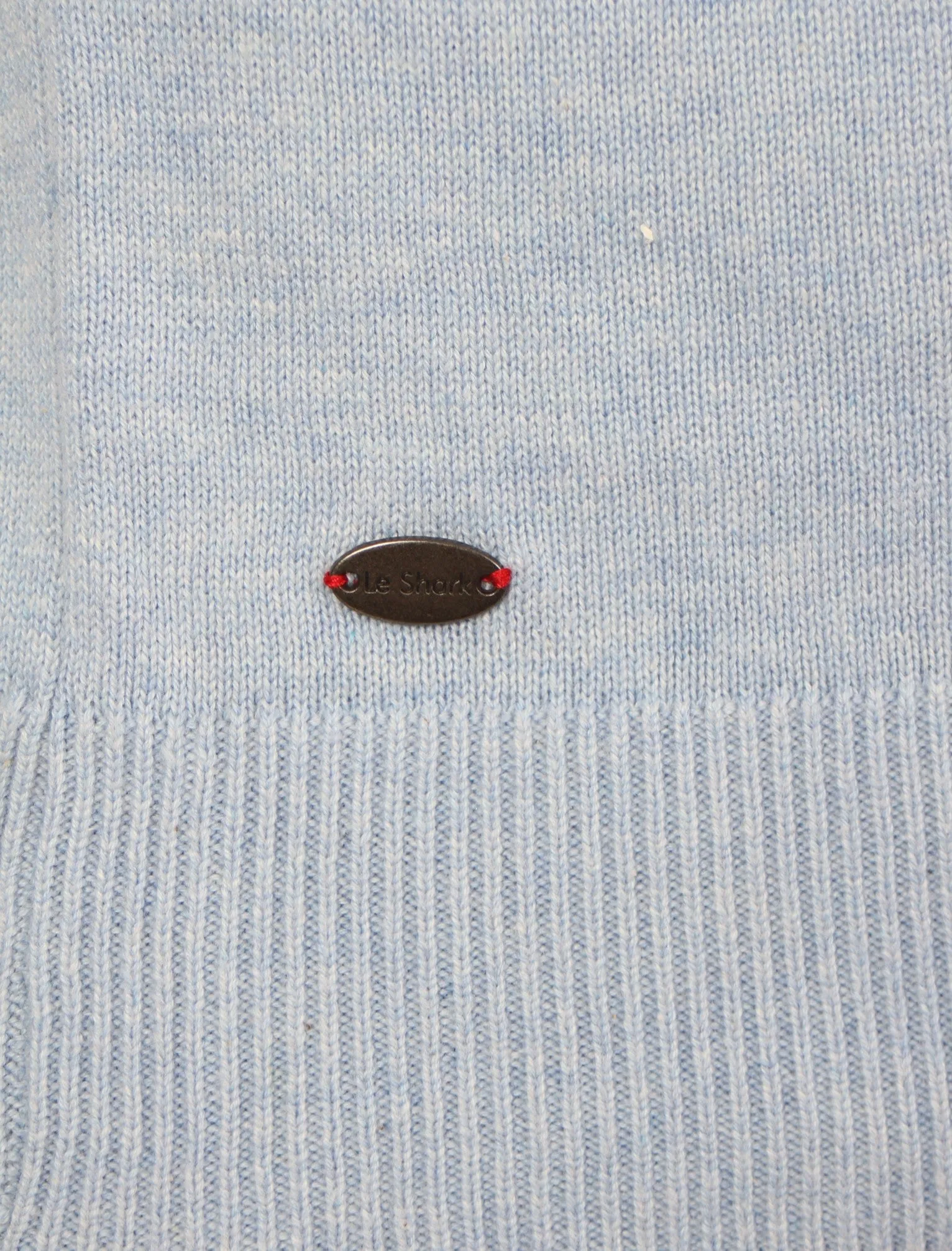 Leonard Jumper in Pale Blue Marl - Le Shark