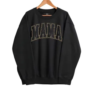 Leopard Mama Crewneck Sweatshirt