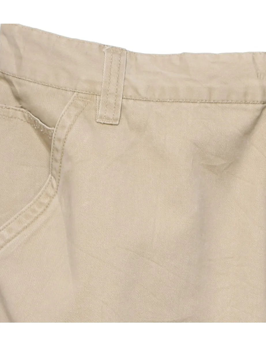 Light Brown Y2K Cargo Trousers - W36 L30