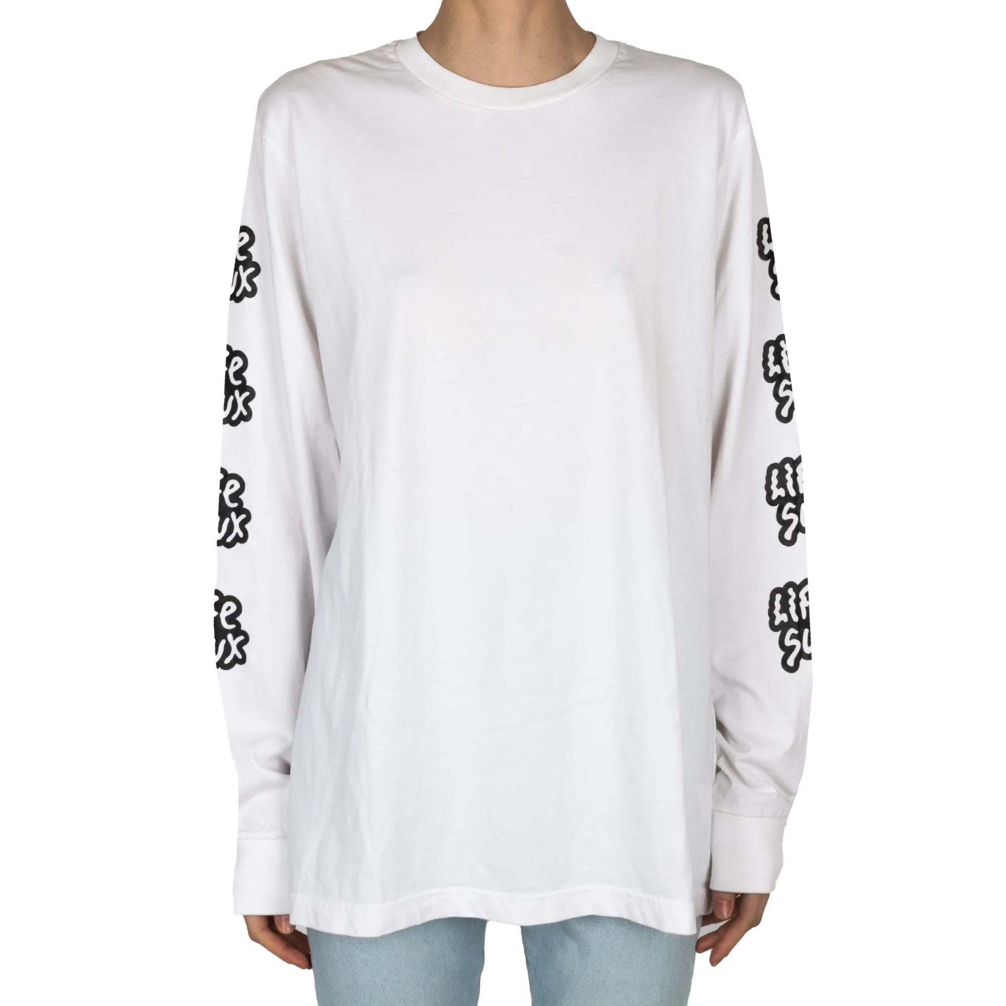 Long Sleeve Double - White