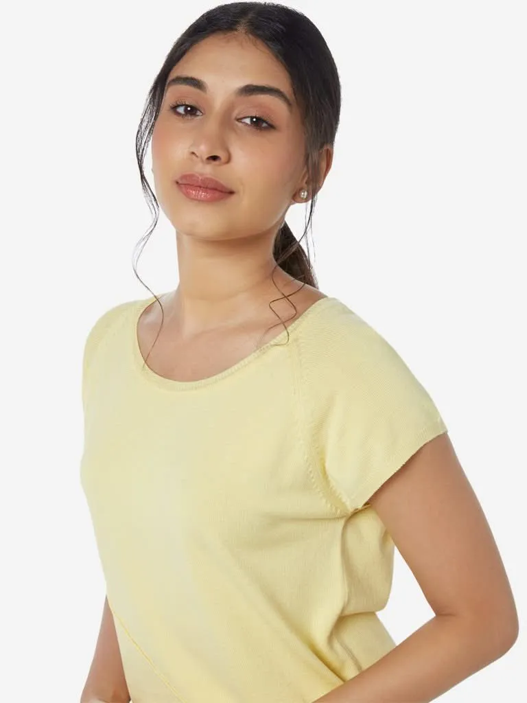 LOV Yellow Crewneck T-Shirt