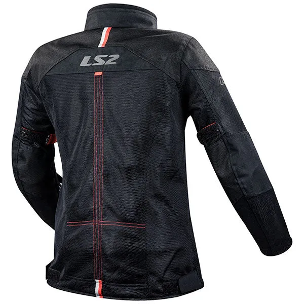 LS2 Ladies Alba Textile Jacket - Black