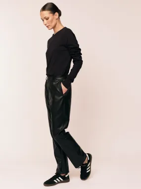 Lumi Cropped Trouser - Black