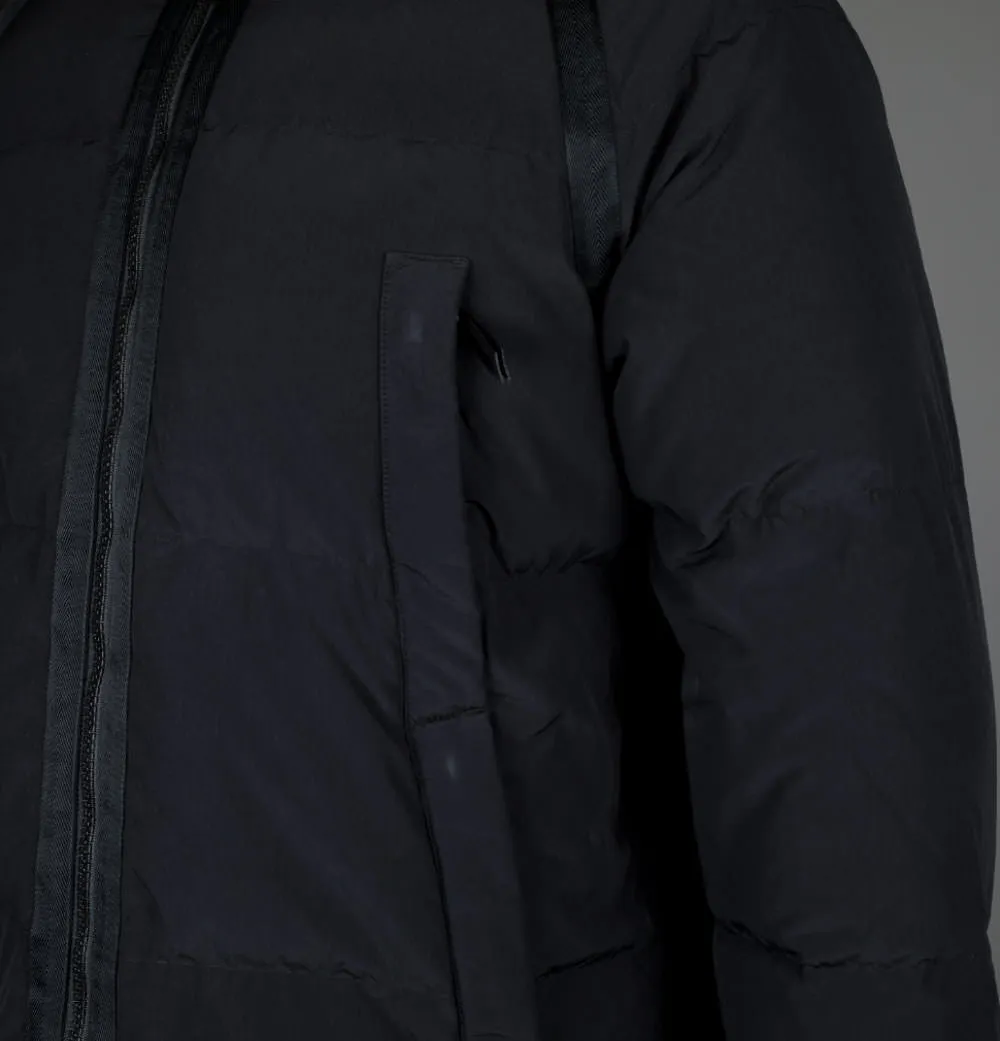 Ma.Strum Quilted Down Fill Jacket Jet Black