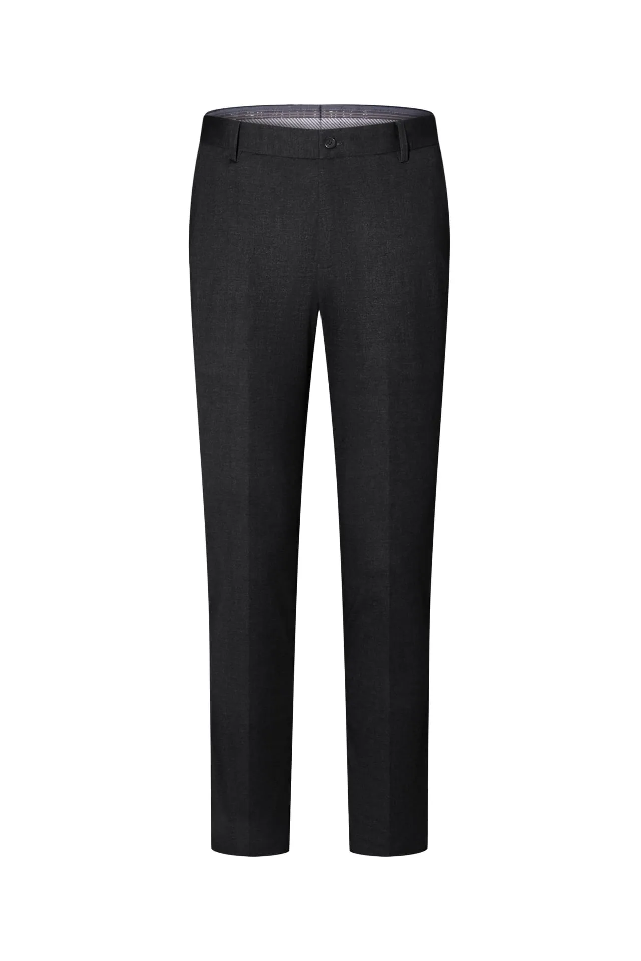 Multi-Way Stretch Slim Fit Knit Print Suit Pants