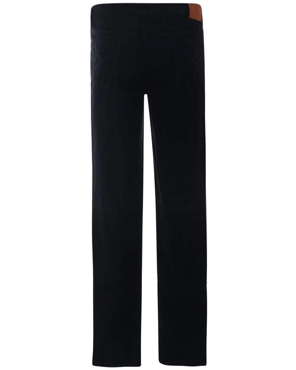 Navy Italian Fit Corduroy Pant