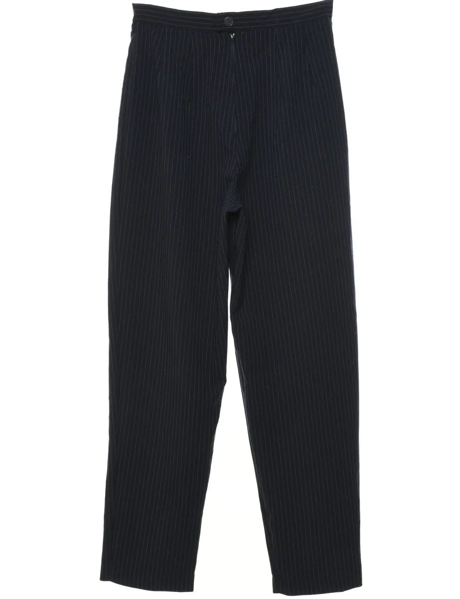 Navy Trousers - W28 L30