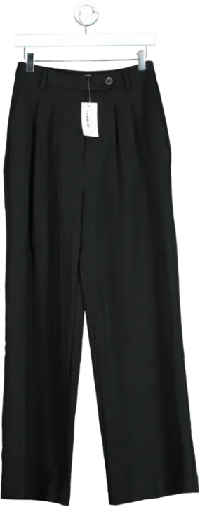 New Look Black Wide Leg Trousers UK 10