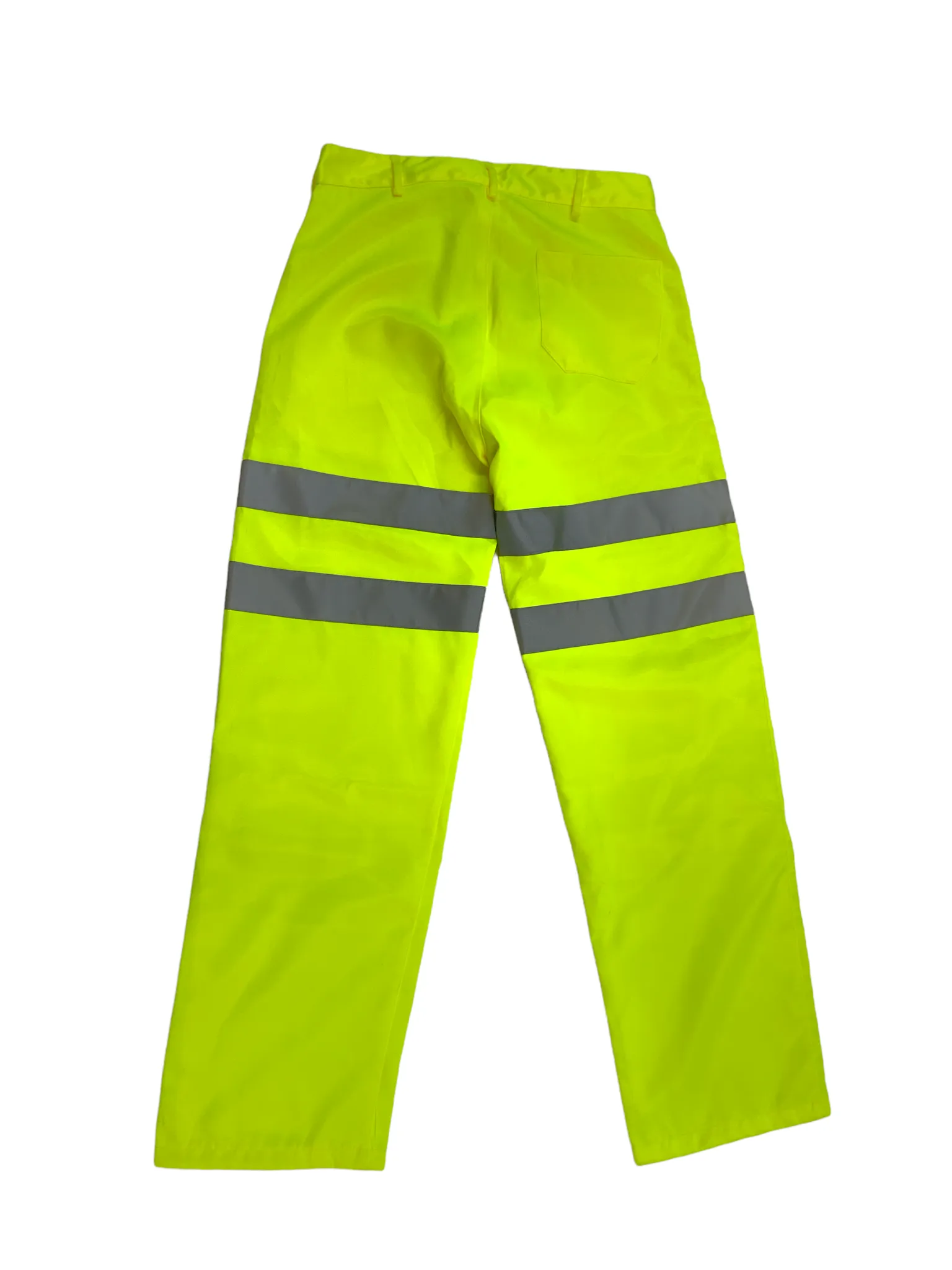 New Unisex Hi Vis Arco Polycotton Reflective Work Trousers HVTRS01N