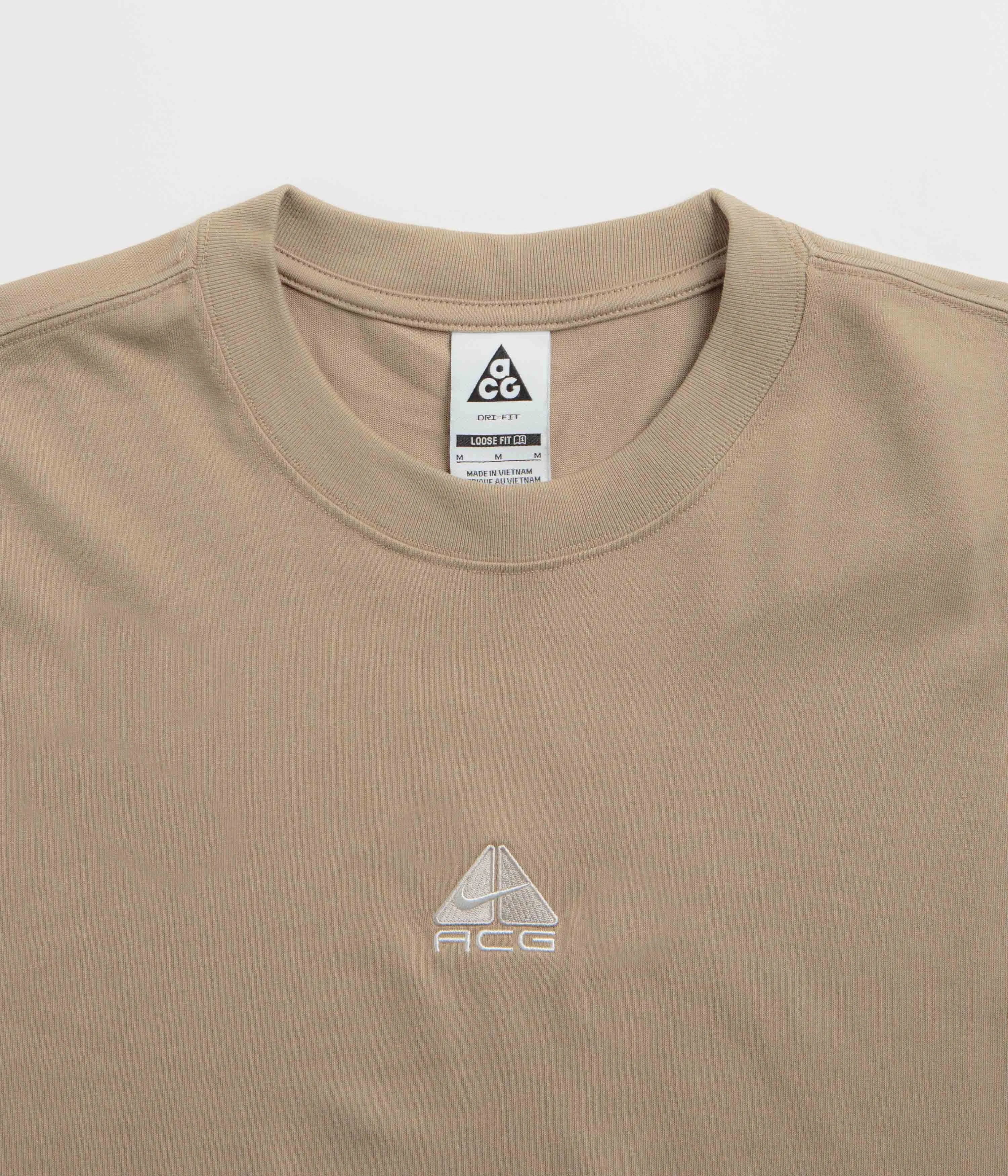 Nike ACG Lungs Long Sleeve T-Shirt - Khaki