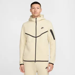 Nike Tech Men's Full-Zip Windrunner Hoodie 'Light Khaki/Black'