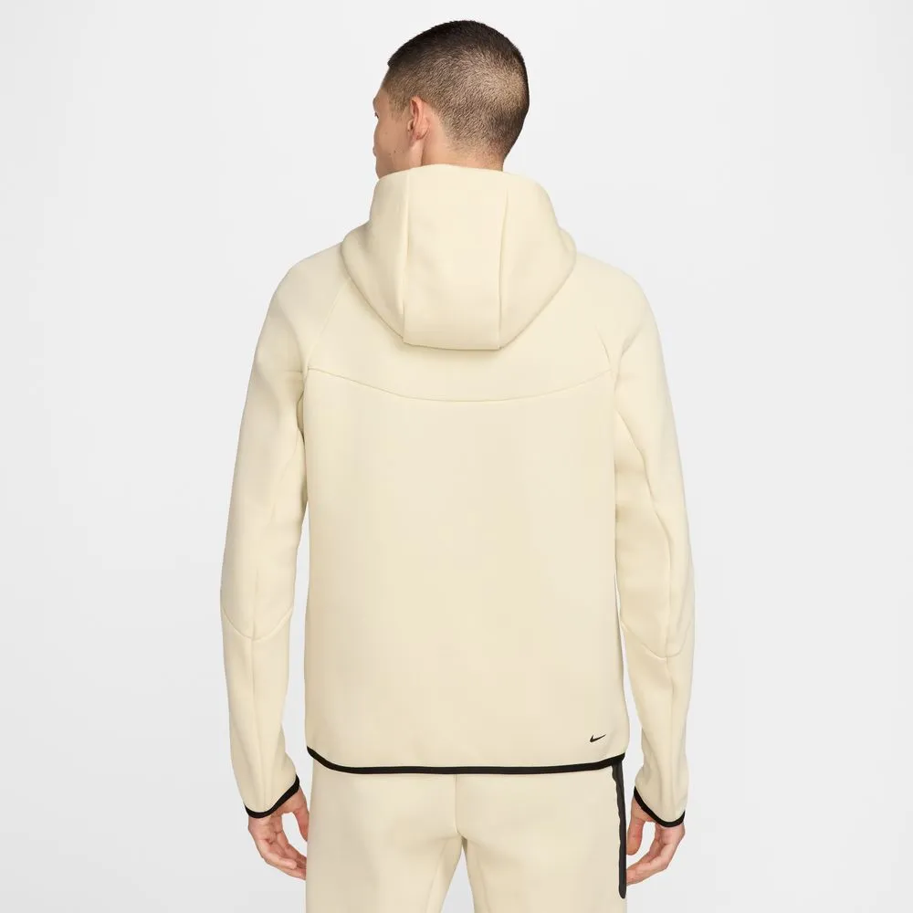 Nike Tech Men's Full-Zip Windrunner Hoodie 'Light Khaki/Black'