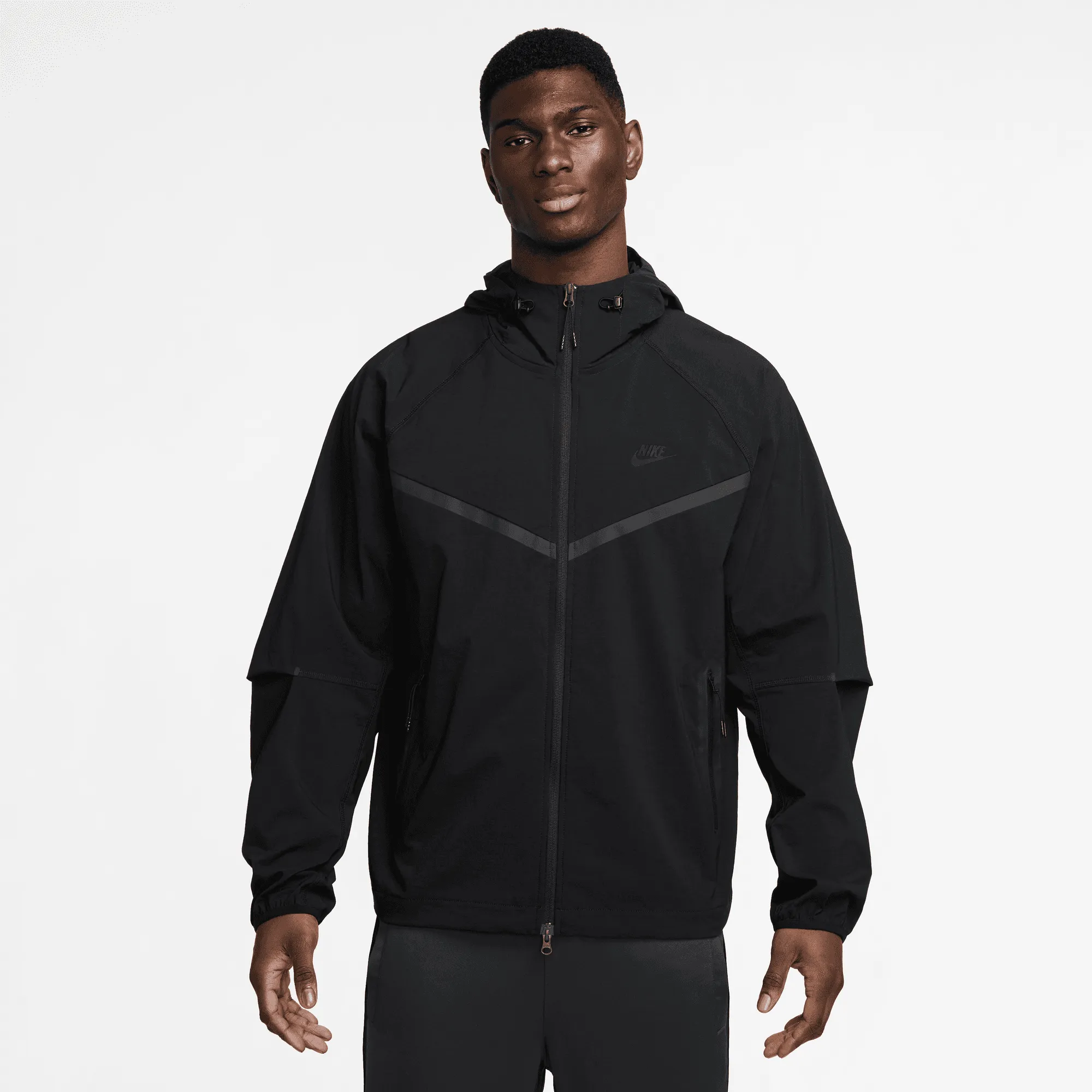 NIKE TECH WINDRUNNER MEN'S WOVEN FULL-ZIP JACKET