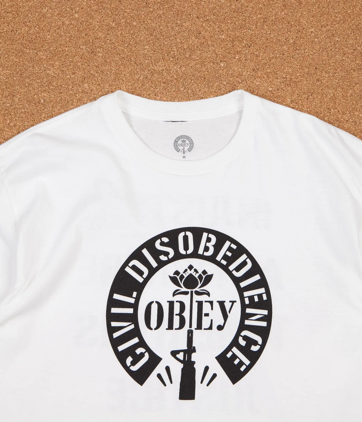 Obey Civil Disobedience T-Shirt - White