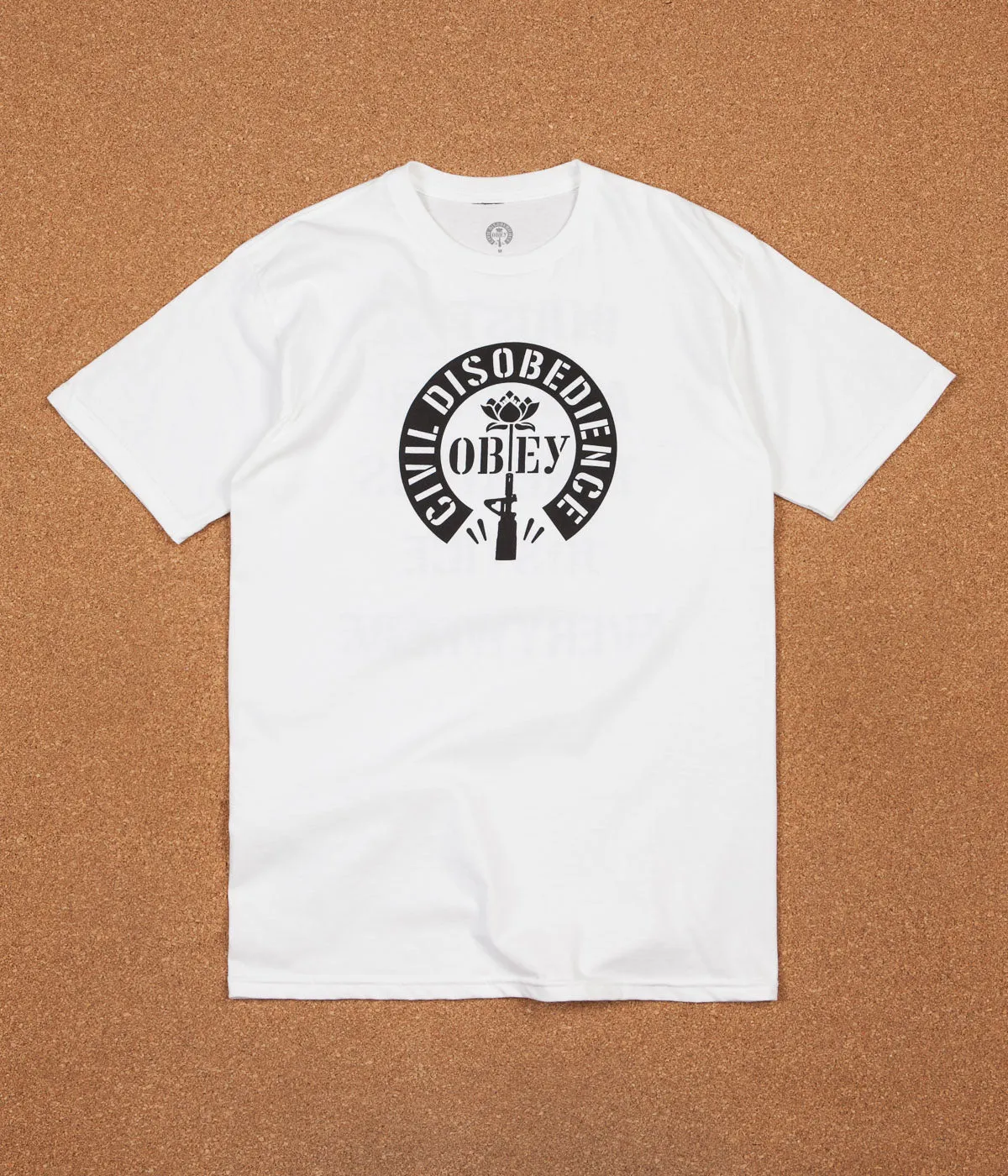 Obey Civil Disobedience T-Shirt - White