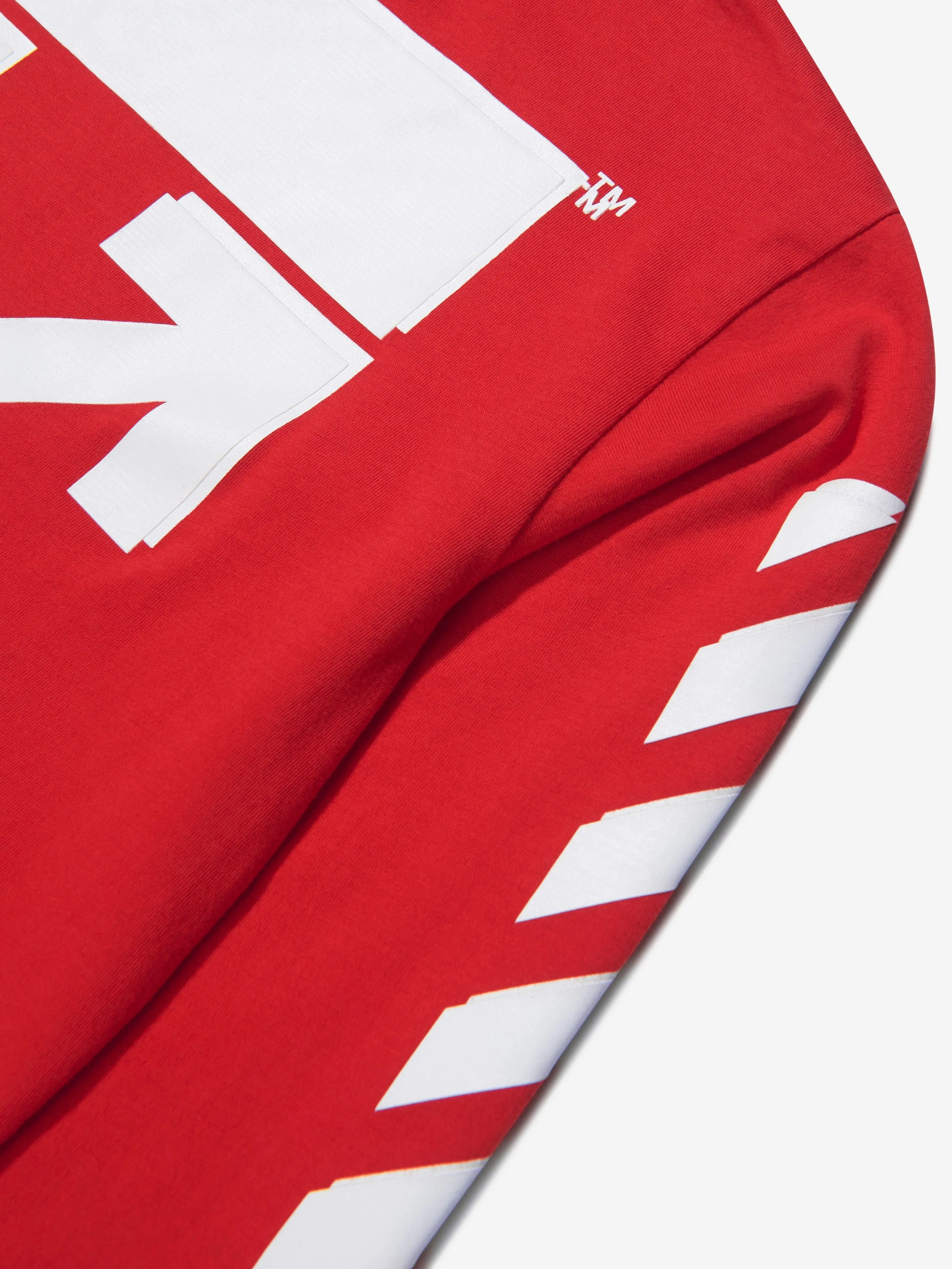 Off-White Boys Rubber Arrow Long Sleeve T-Shirt