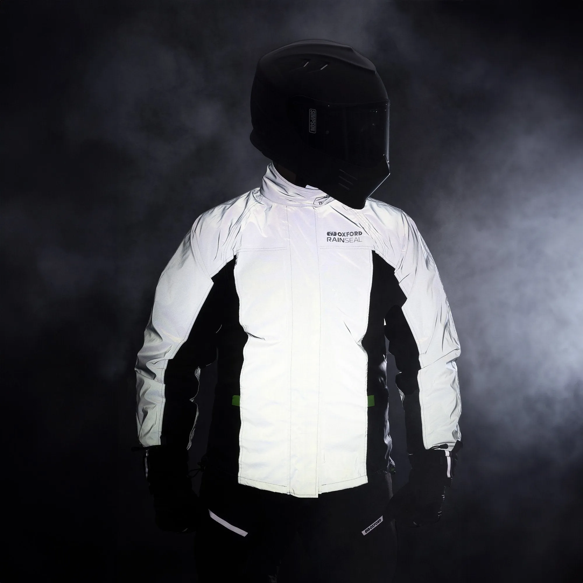 Oxford Rainseal Waterproof Reflective Over Jacket