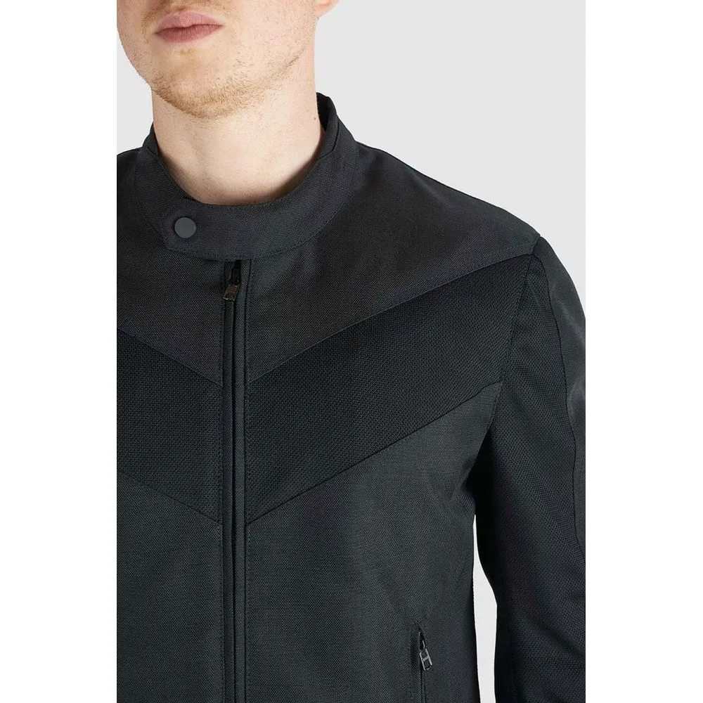 Pando Moto Air Tate Textile Jacket Black