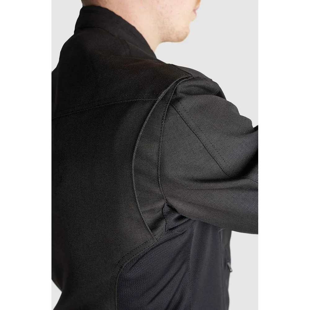 Pando Moto Air Tate Textile Jacket Black