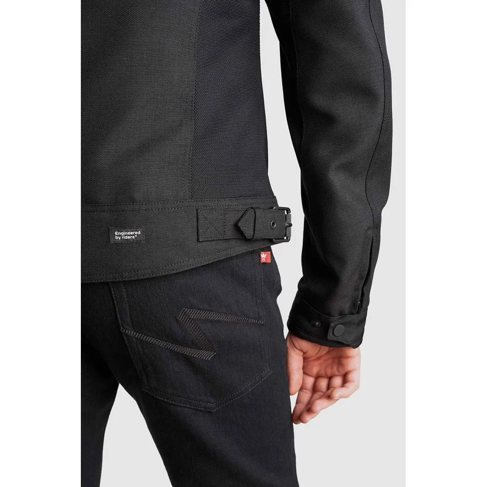 Pando Moto Air Tate Textile Jacket Black