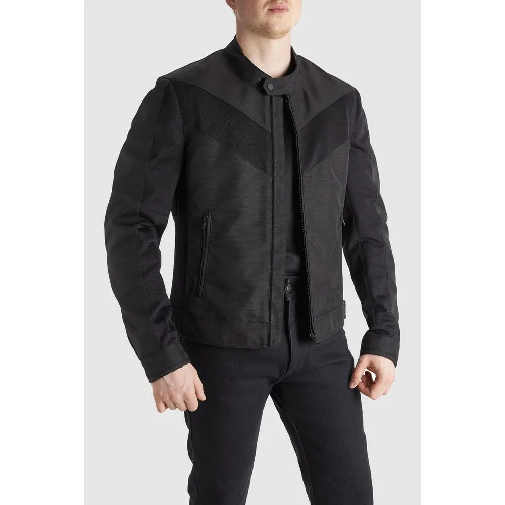 Pando Moto Air Tate Textile Jacket Black