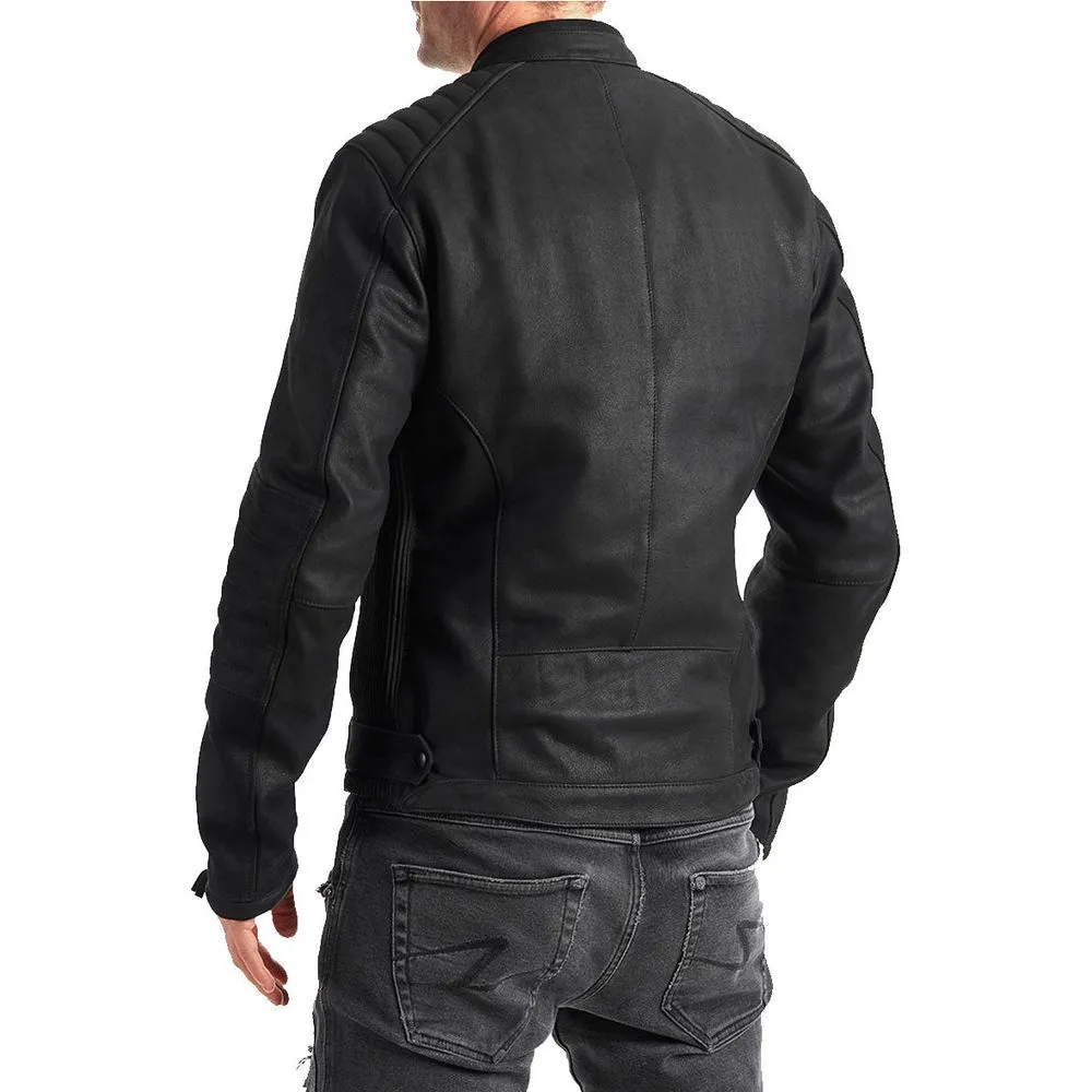 Pando Moto Tatami LT 01 Leather Jacket Black