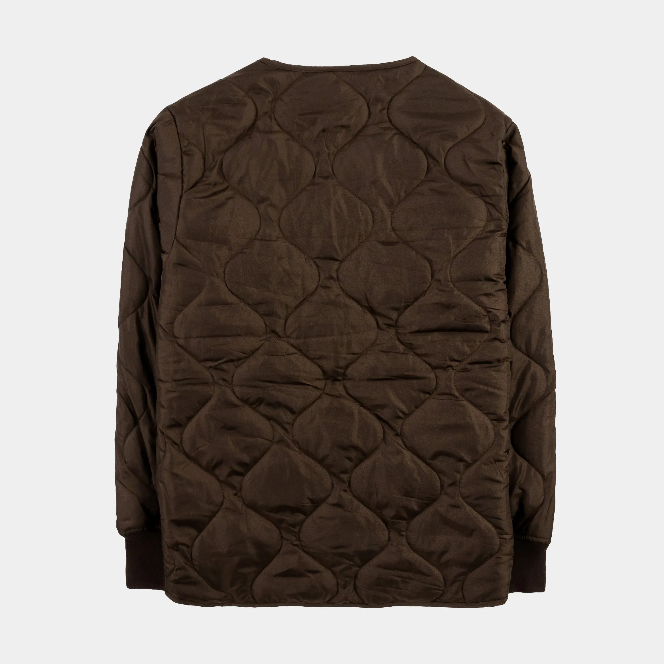 Quilted Liner Mens Jacket (Brown)