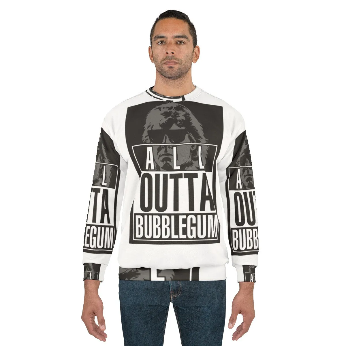 "Straight All Outta Bubblegum" Sci-Fi Sweatshirt