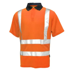 Reflex Cotton Hi-Vis Polo Shirt