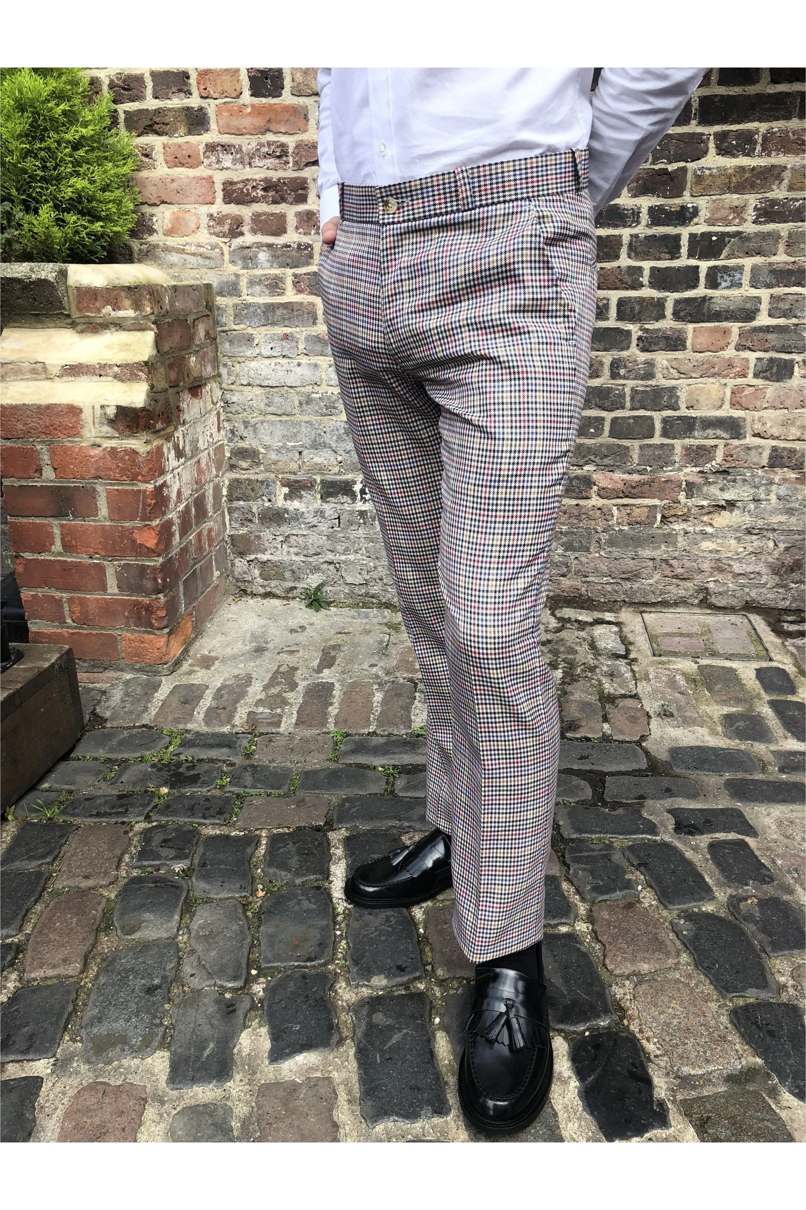 Relco - Sta Press Multi Tweed - Trousers