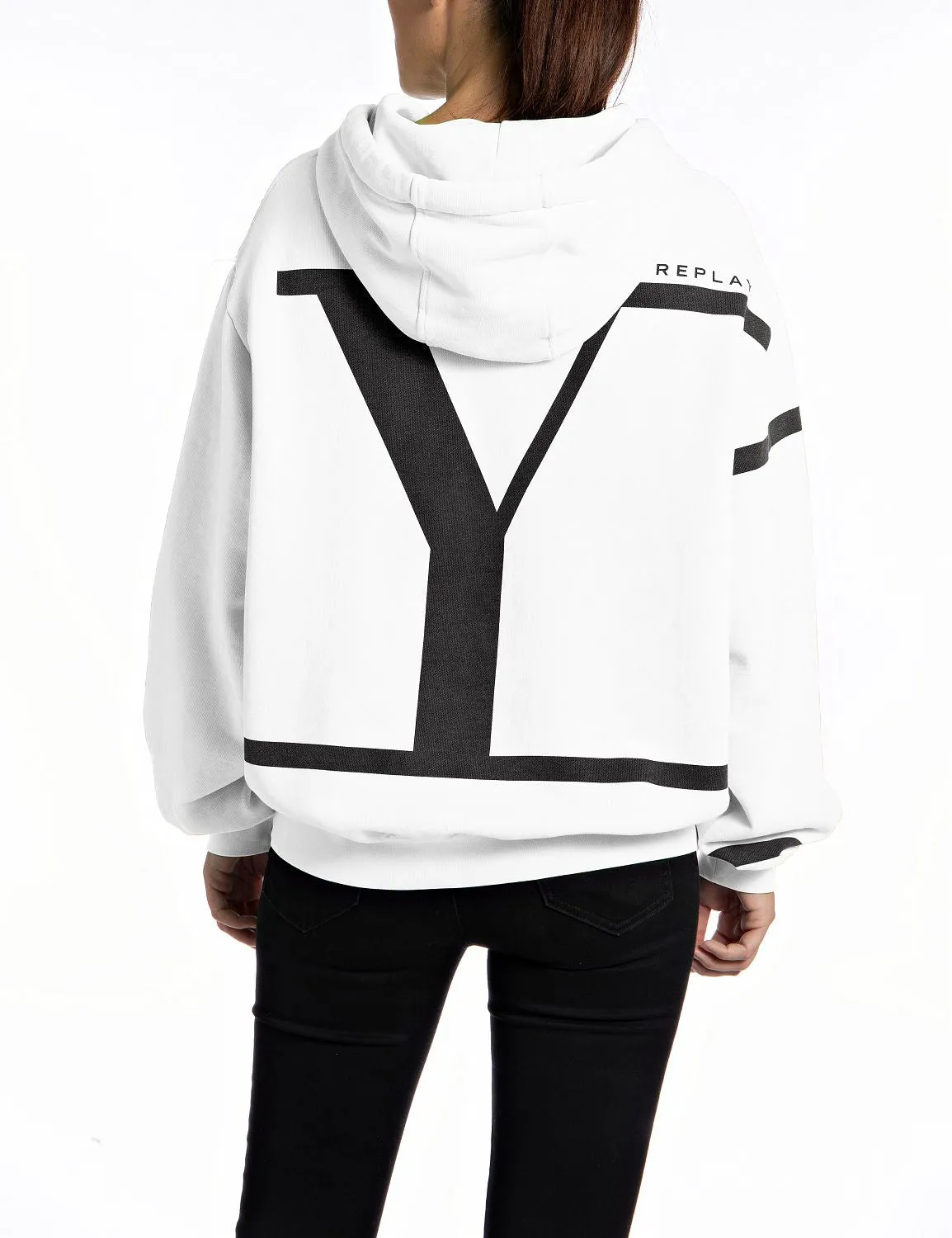 Replay W3632A Hooded Logo Sweat