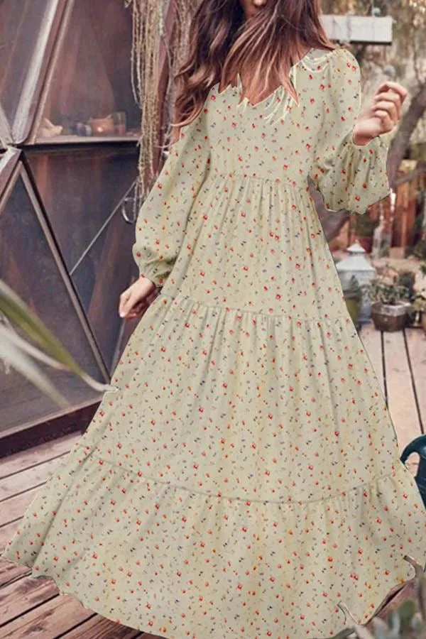 Romantic Maxi Boho Dress