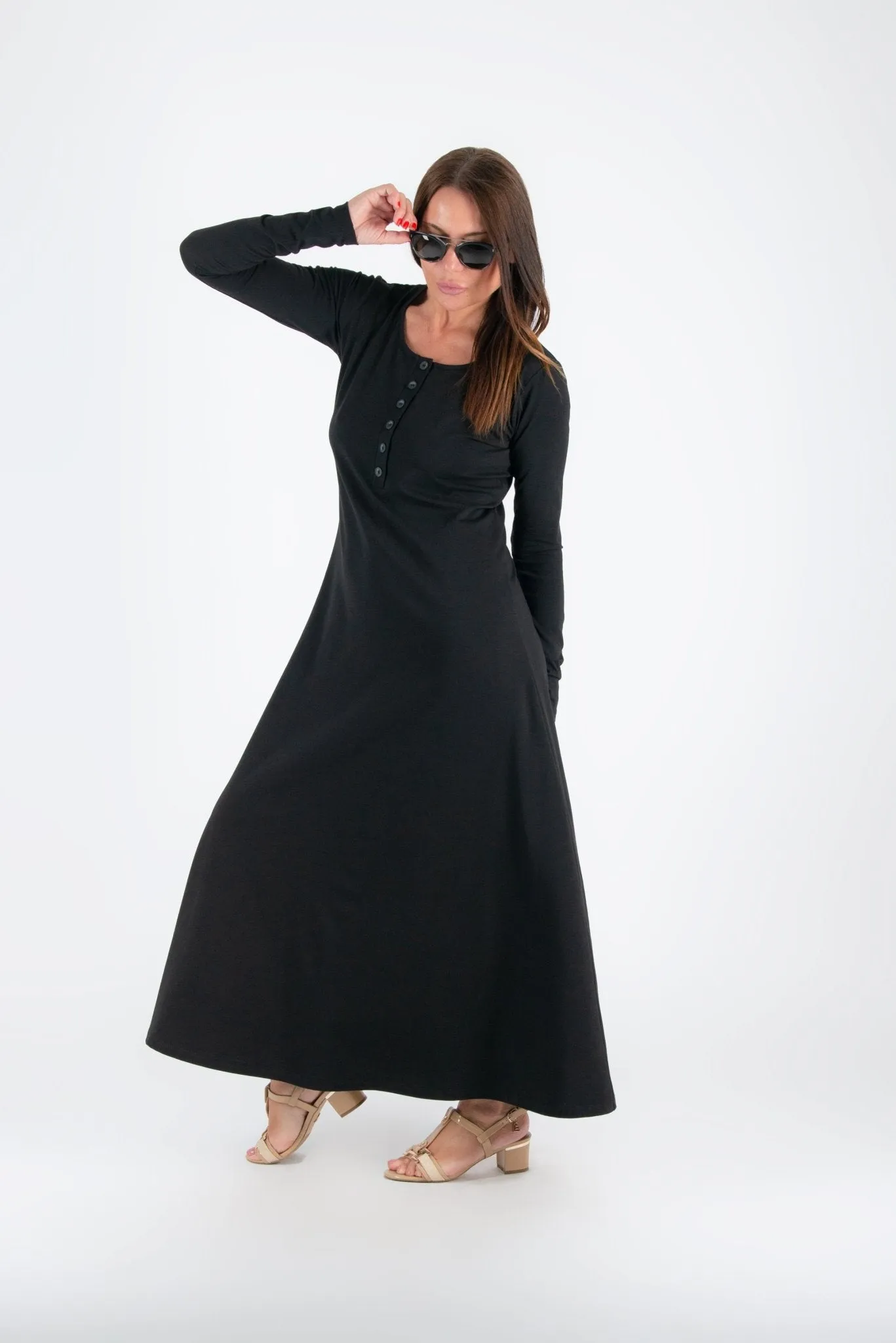 ROSALIA Long Sleeves Jersey Dress