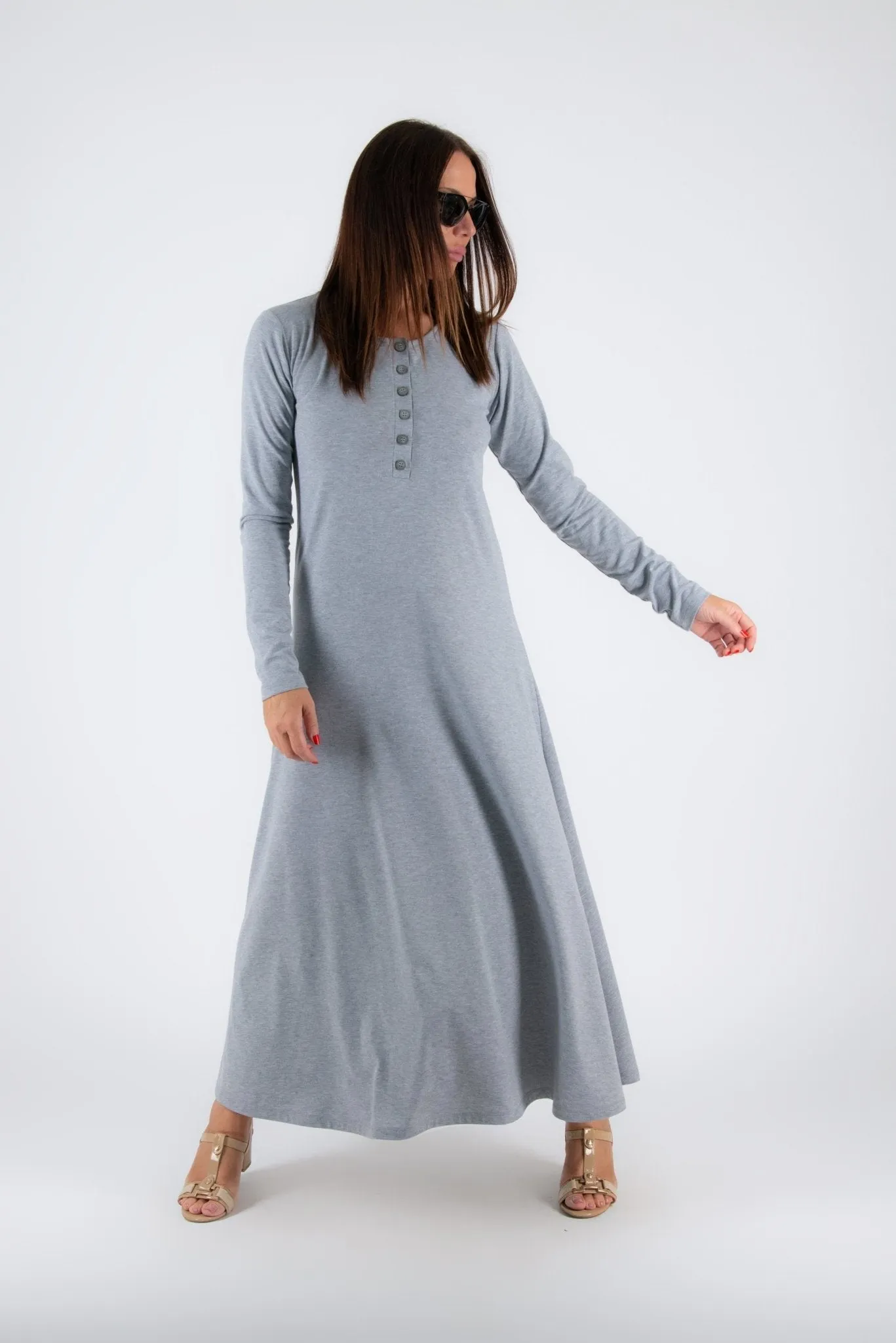 ROSALIA Long Sleeves Jersey Dress