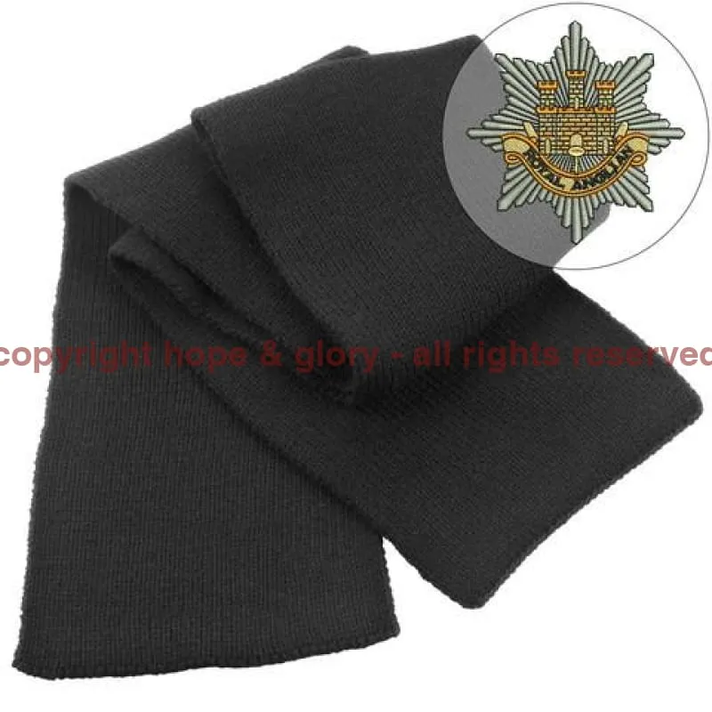 Royal Anglian Regiment Heavy Knit Scarf