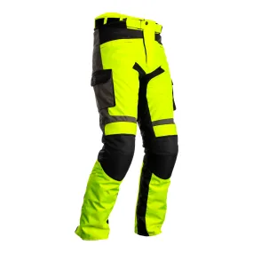 RST Atlas CE Waterproof Textile Trousers - Flo Yellow / Black / Grey