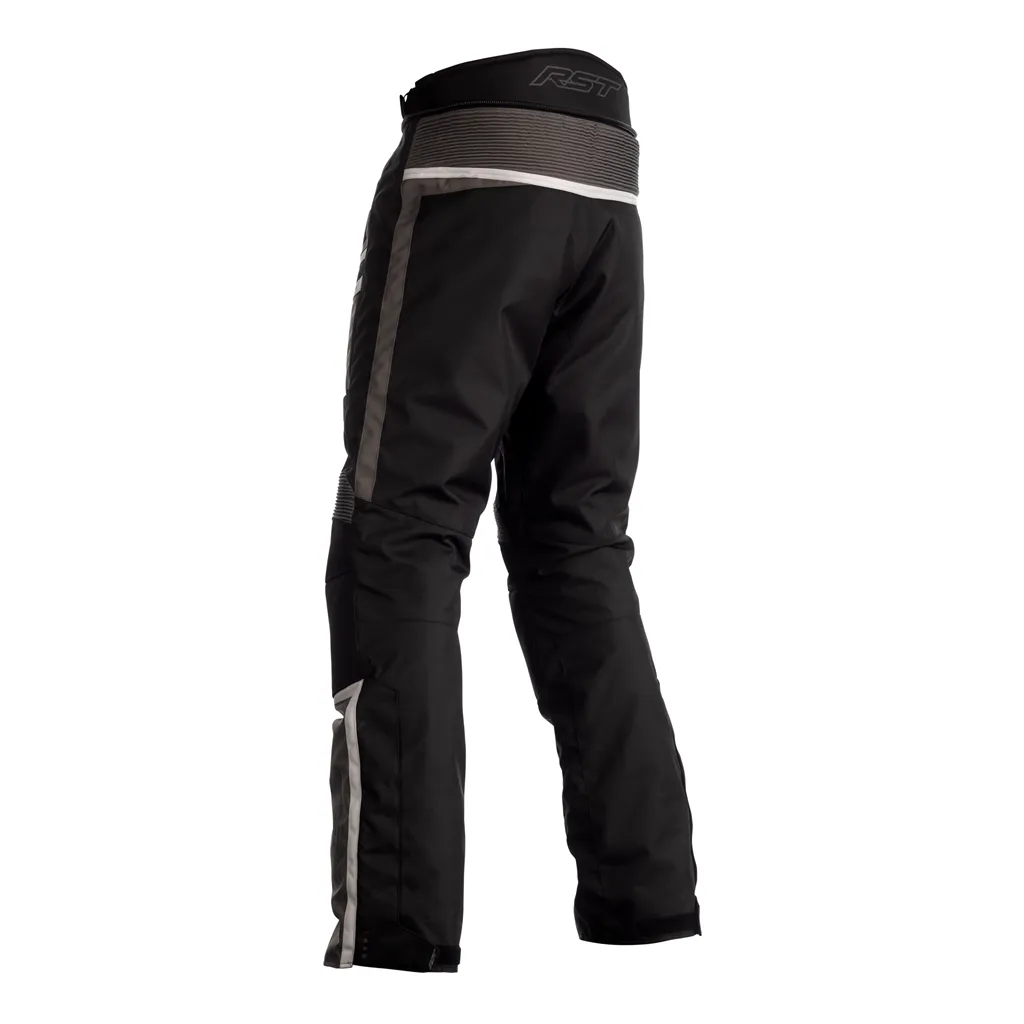 RST Maverick CE Textile Trousers - Black / Grey / Silver