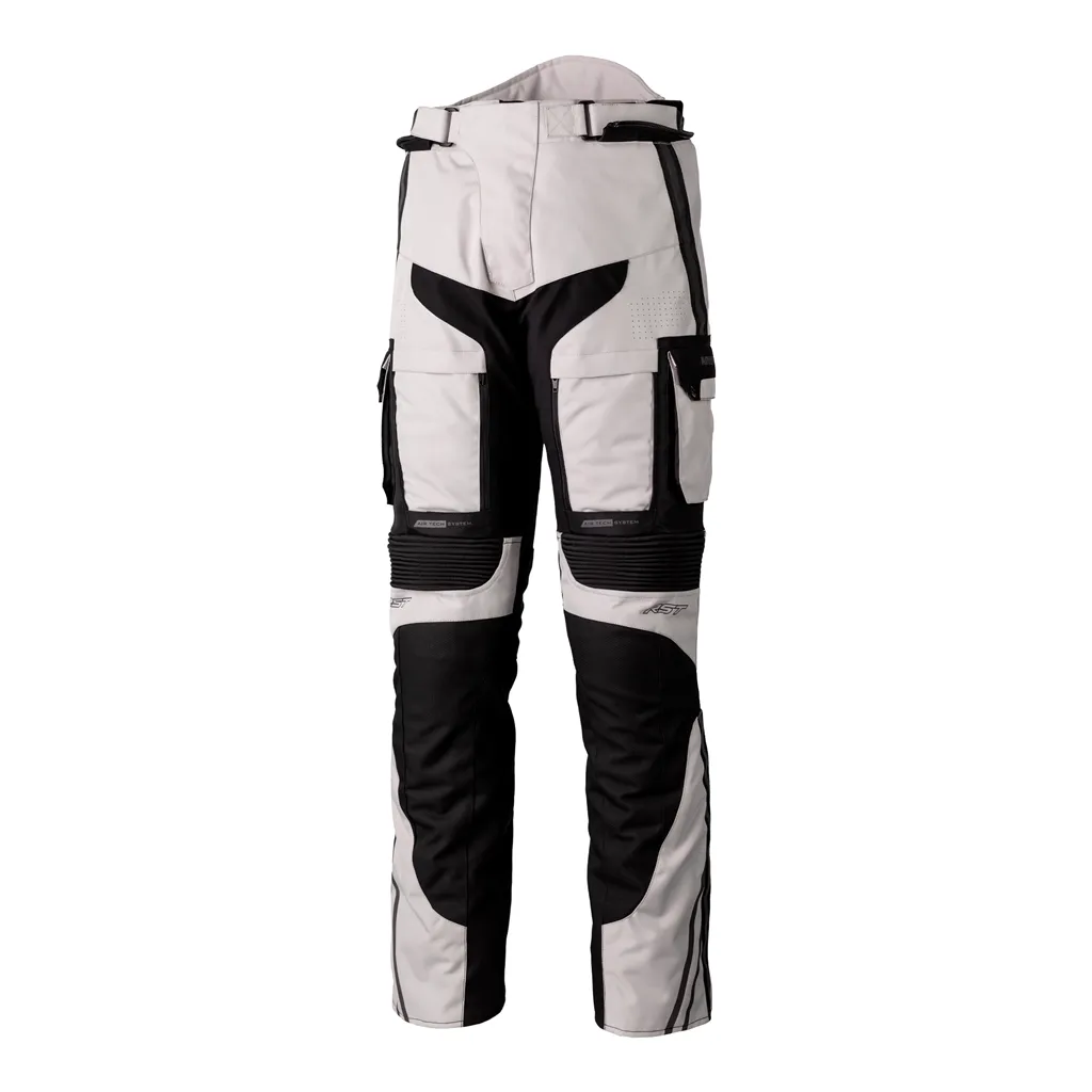 RST Pro Series Adventure-X Waterproof Textile Trousers - Silver / Black