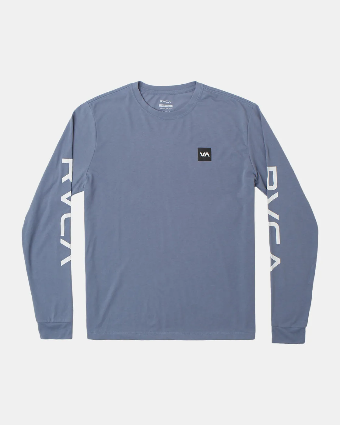 RVCA 2X Long Sleeve Tee - Blue Slate